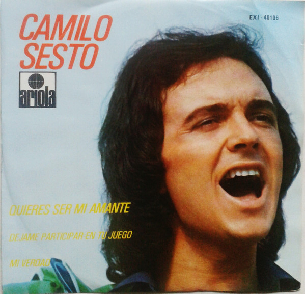 Camilo Sesto — ¿Quieres Ser Mi Amante? cover artwork