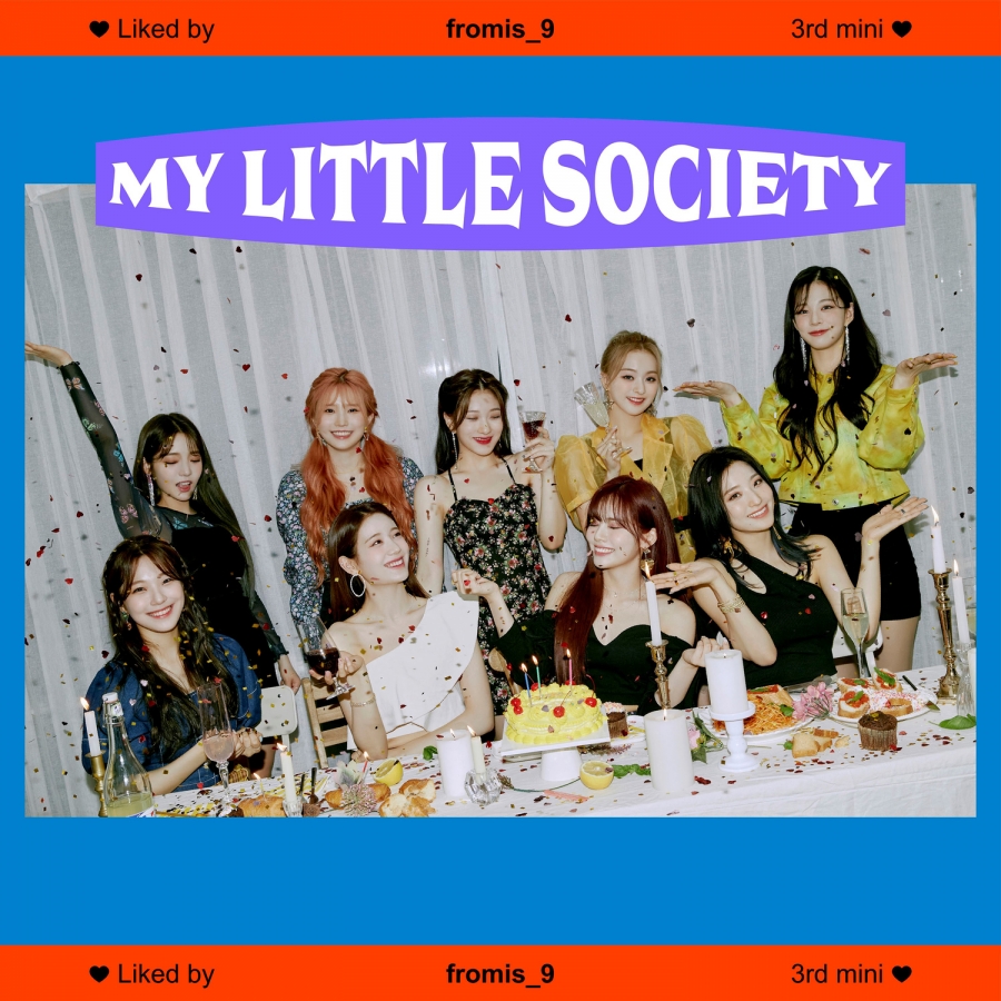 fromis_9 My Little Society cover artwork
