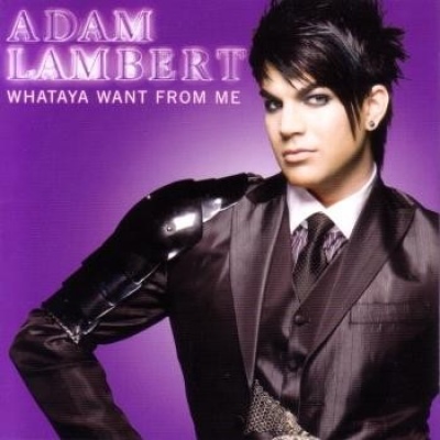 Adam Lambert — Whataya Want From Me cover artwork