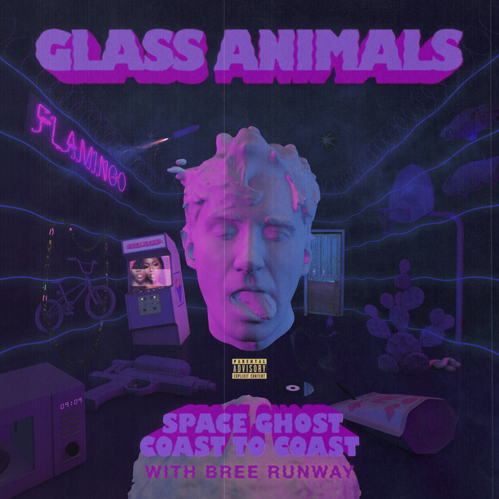 Glass Animals & Bree Runway Space Ghost Coast To Coast cover artwork