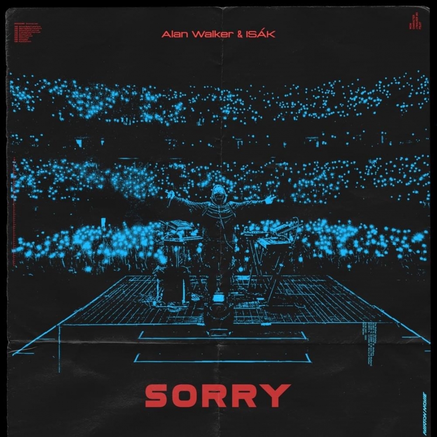 Alan Walker featuring ISÁK — Sorry cover artwork