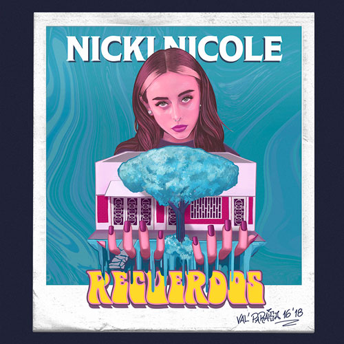 Nicki Nicole featuring Cazzu — Cómo Dímelo cover artwork