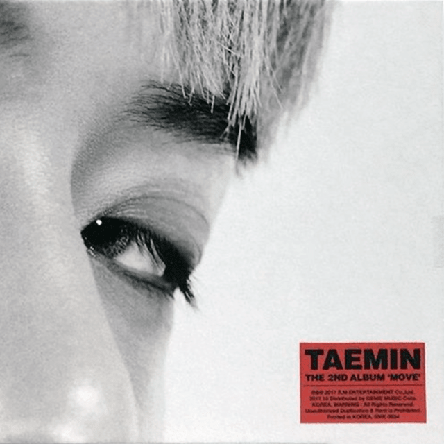 TAEMIN MOVE - The 2nd Album cover artwork