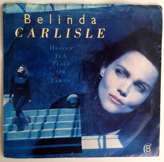 Belinda Carlisle Heaven Is a Place on Earth cover artwork