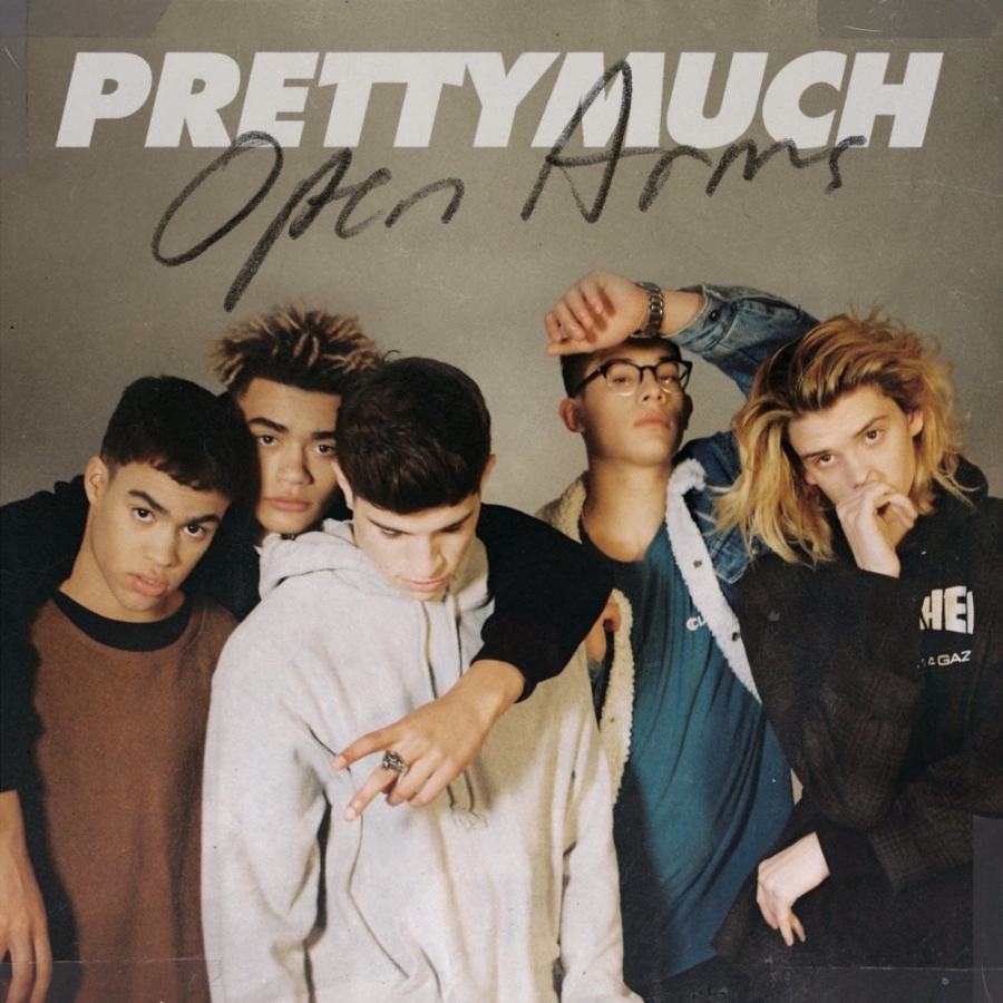 PRETTYMUCH — Open Arms cover artwork