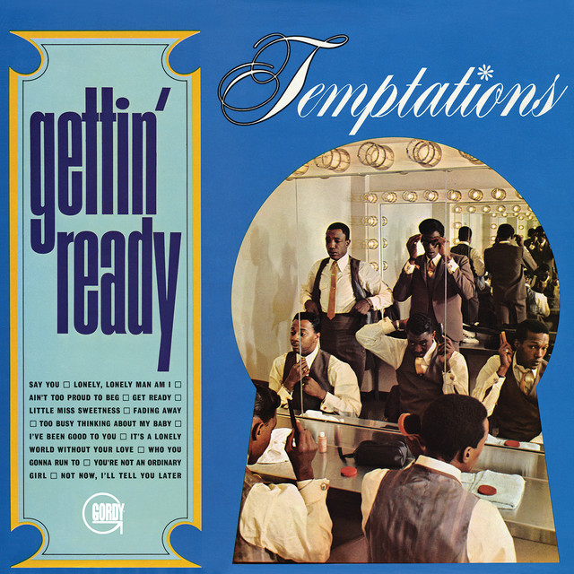 The Temptations Gettin&#039; Ready cover artwork