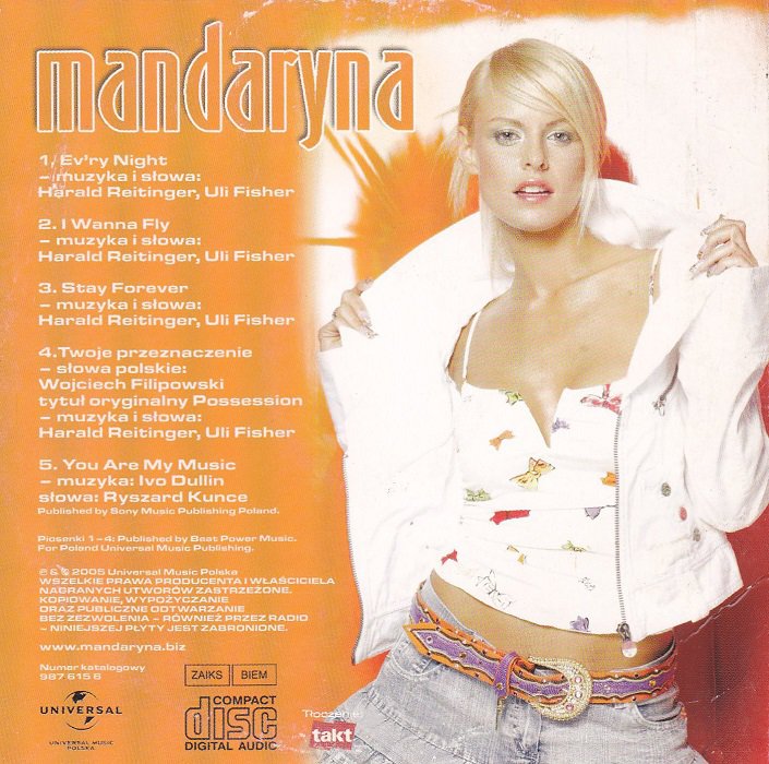 Mandaryna — Ev&#039;ry Night cover artwork