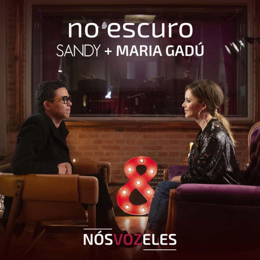 Sandy & Maria Gadú — No Escuro cover artwork