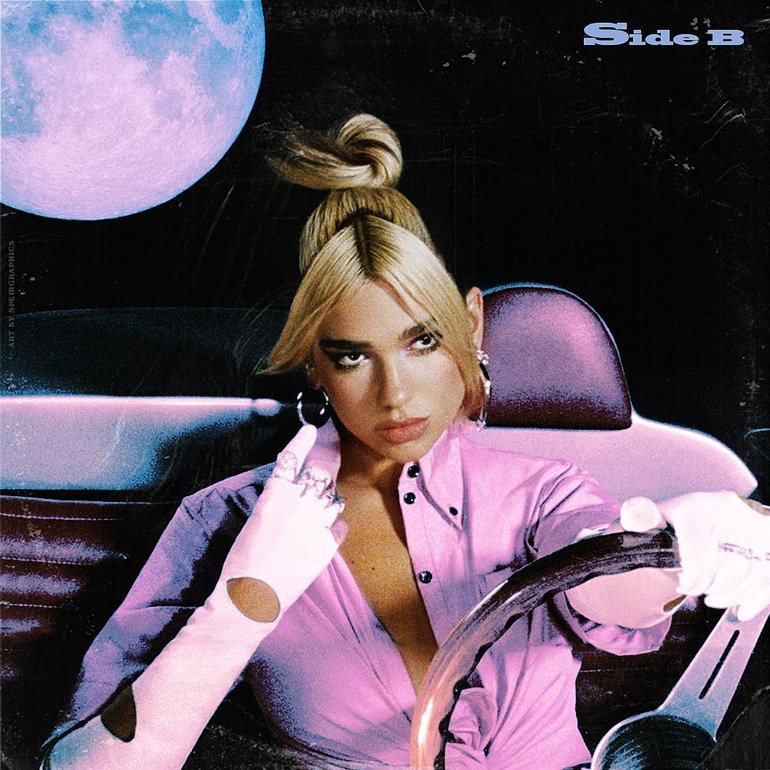 Dua Lipa — Future Nostalgia - Side B cover artwork