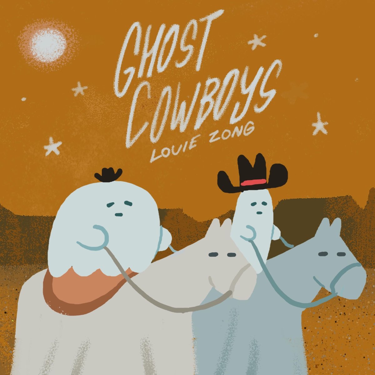 Louie Zong Ghost Cowboys cover artwork