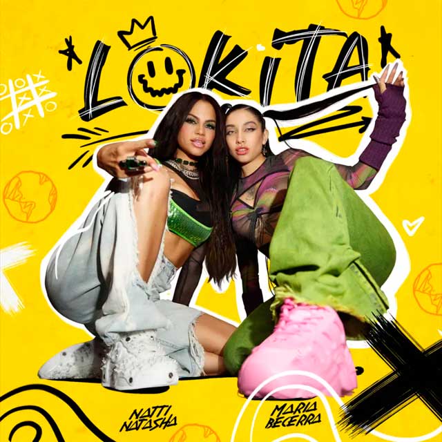 Natti Natasha & Maria Becerra — LOKITA cover artwork