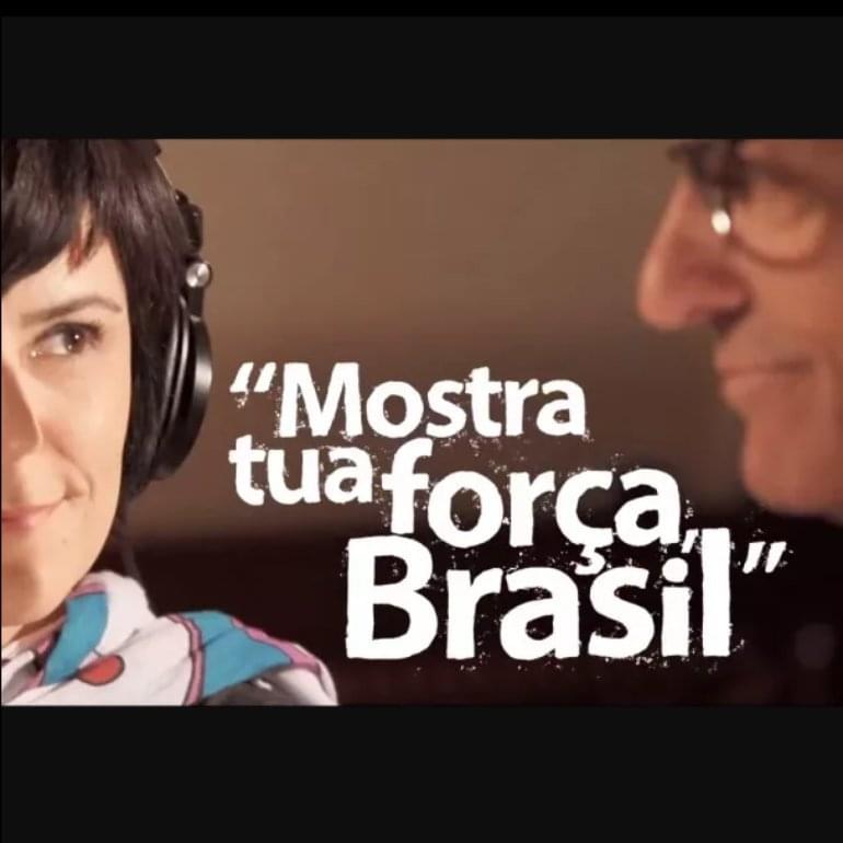 Paulo Miklos & Fernanda Takai — Mostra Tua Força, Brasil cover artwork