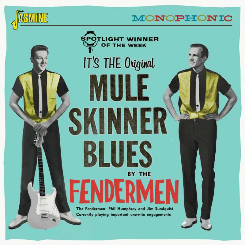 The Fendermen — Mule Skinner Blues cover artwork