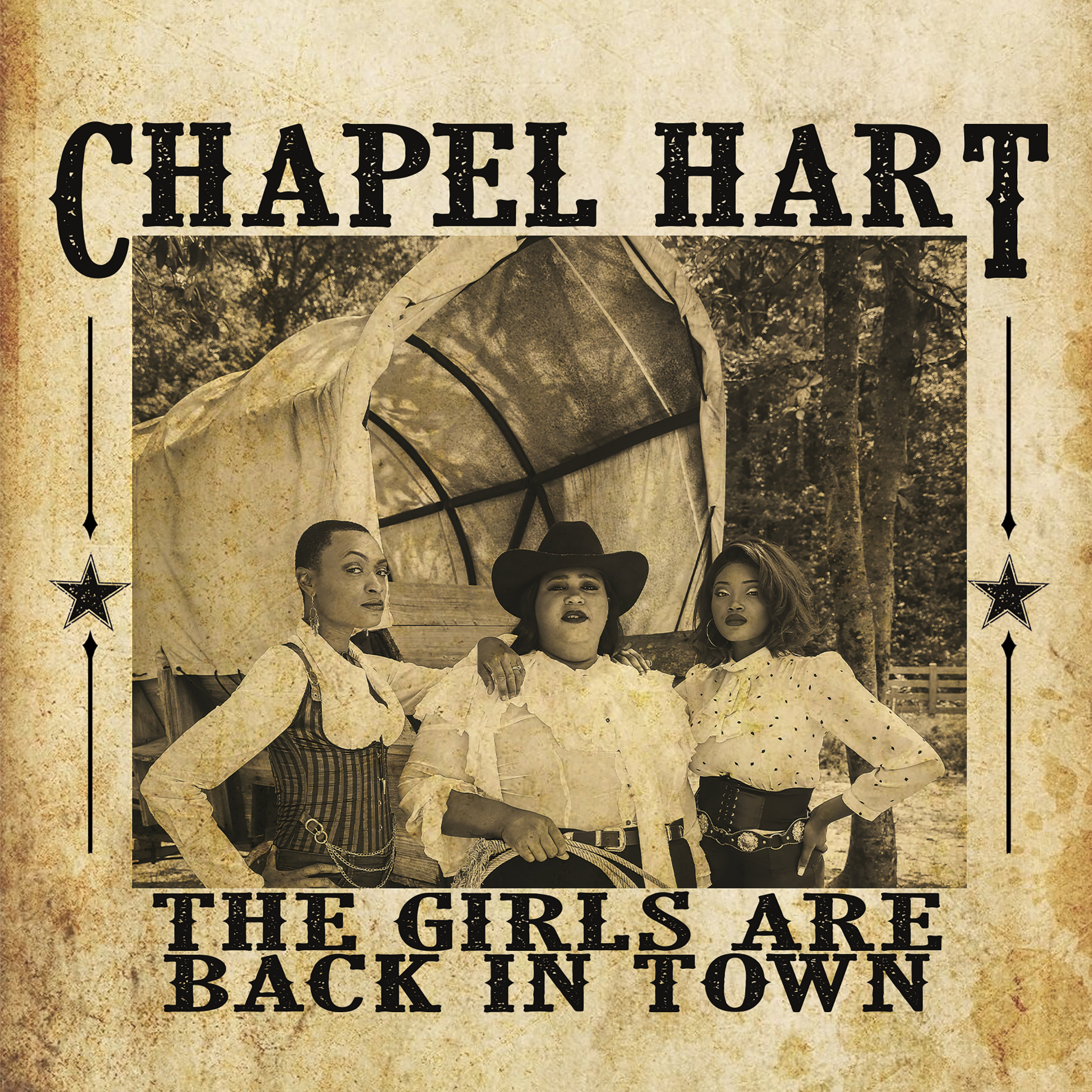 Chapel Hart — The Girls Are Back In Town cover artwork