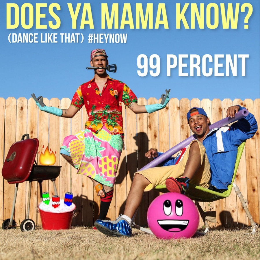 99 Percent — Does Ya Mama Know? (Dance Like That) #HEYNOW cover artwork