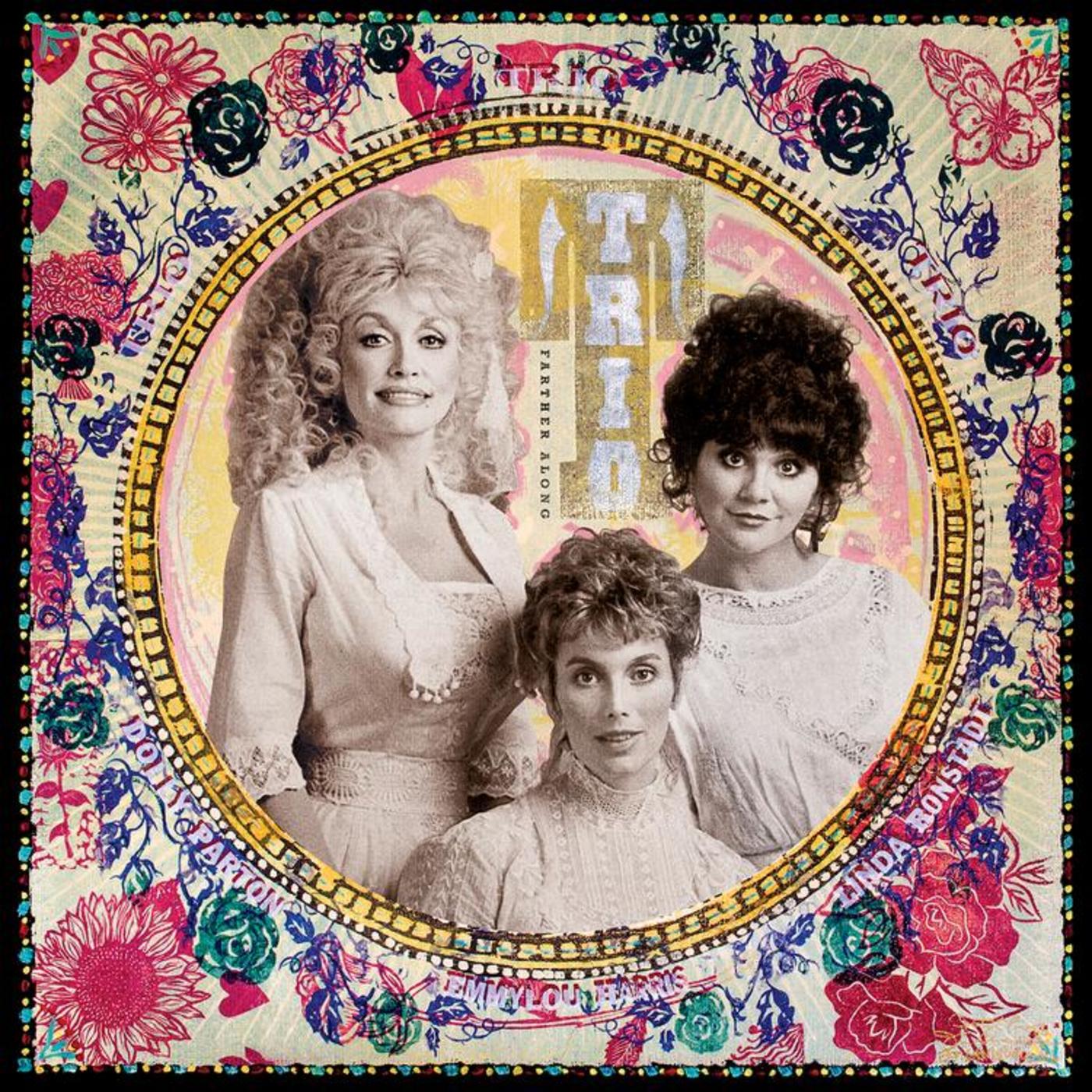 Dolly Parton featuring Linda Ronstadt & Emmylou Harris — Wildflowers cover artwork