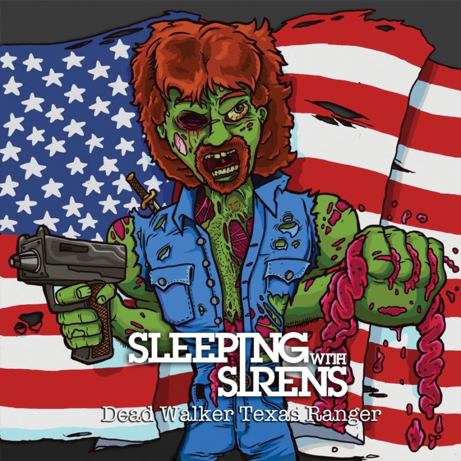 Sleeping With Sirens — Dead Walker Texas Ranger cover artwork