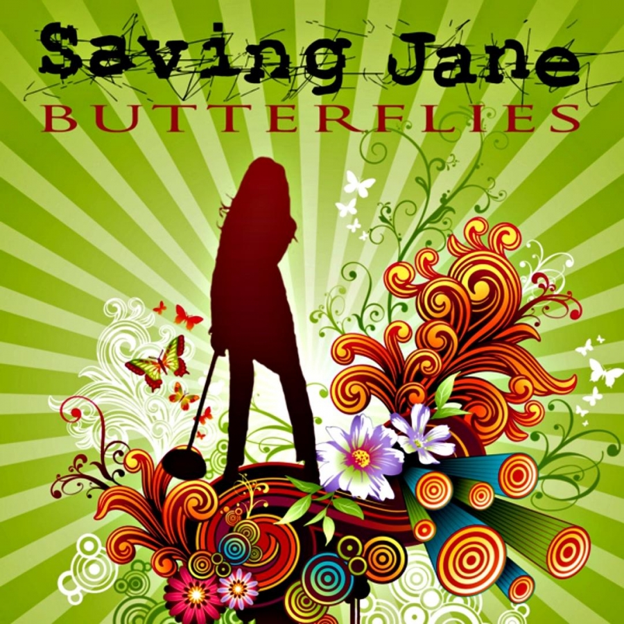 Saving Jane — Butterflies cover artwork