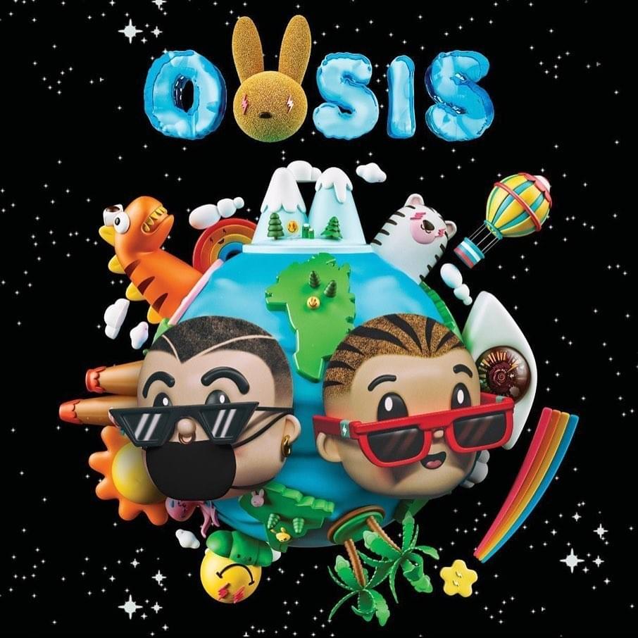 J Balvin &amp; Bad Bunny — OASIS cover artwork
