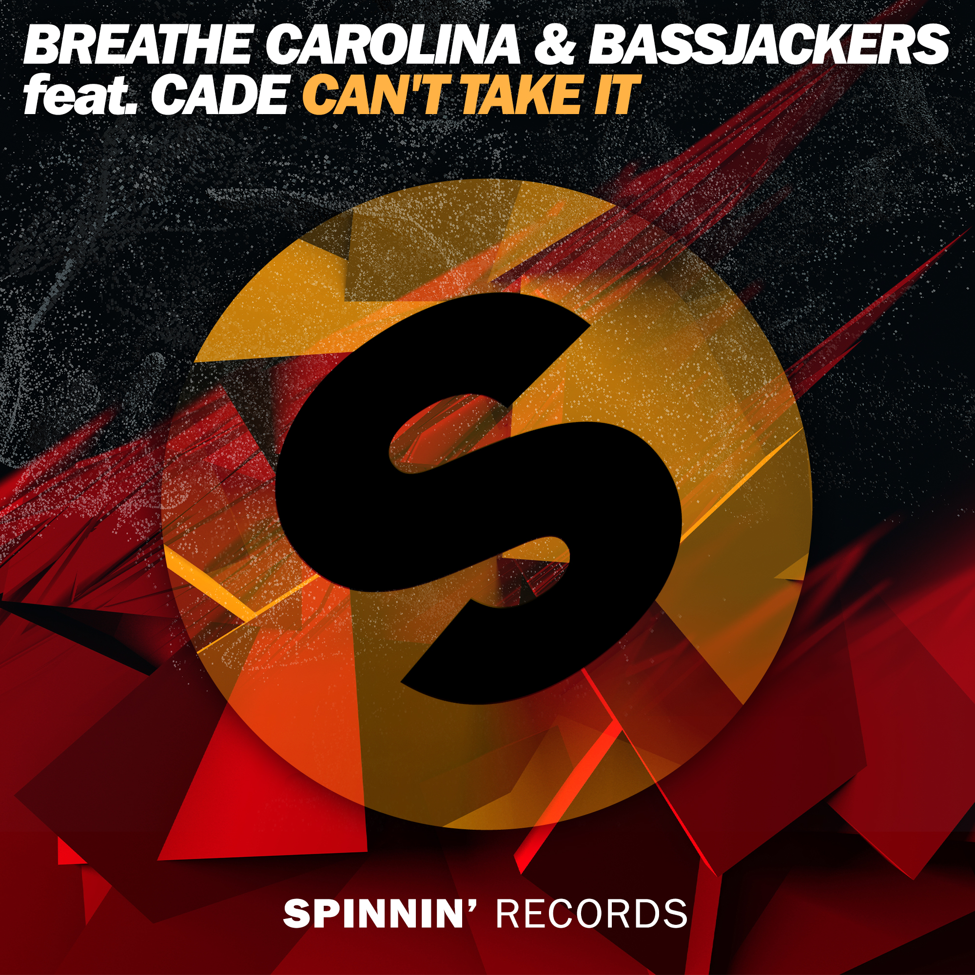 Breathe Carolina & Bassjackers ft. featuring CADE Can&#039;t Take It cover artwork