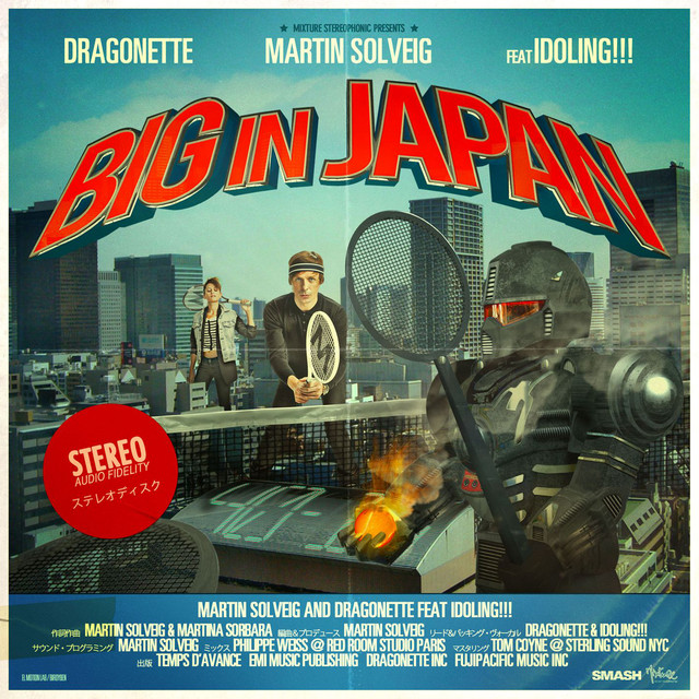 Martin Solveig & Dragonette ft. featuring Idoling!!! Big In Japan cover artwork