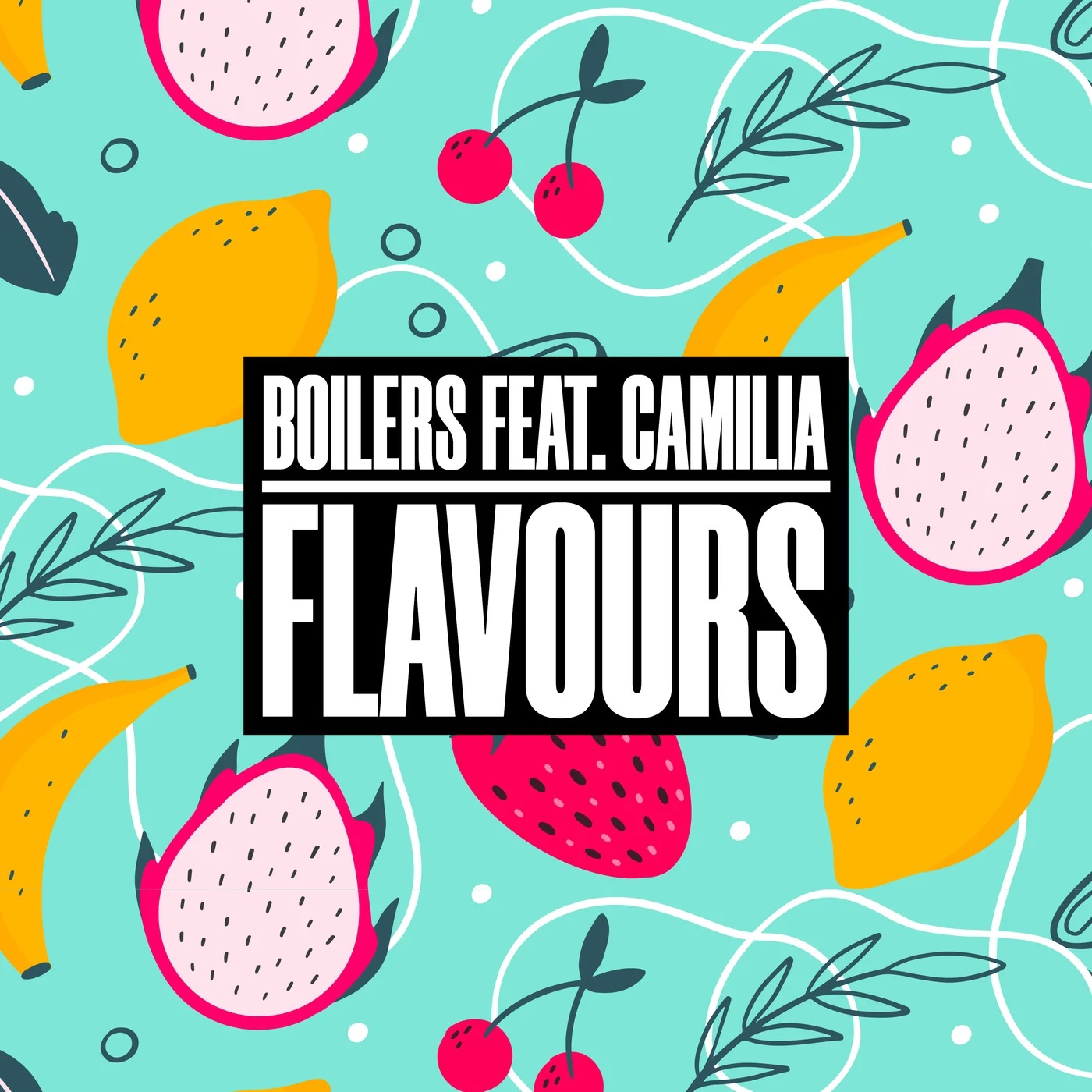 BOILERS featuring Camilia — Flavours cover artwork