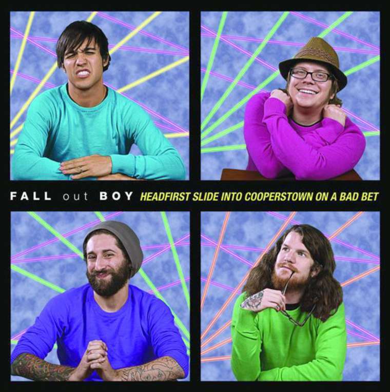 Fall Out Boy Headfirst Slide Into Cooperstown On A Bad Bet cover artwork