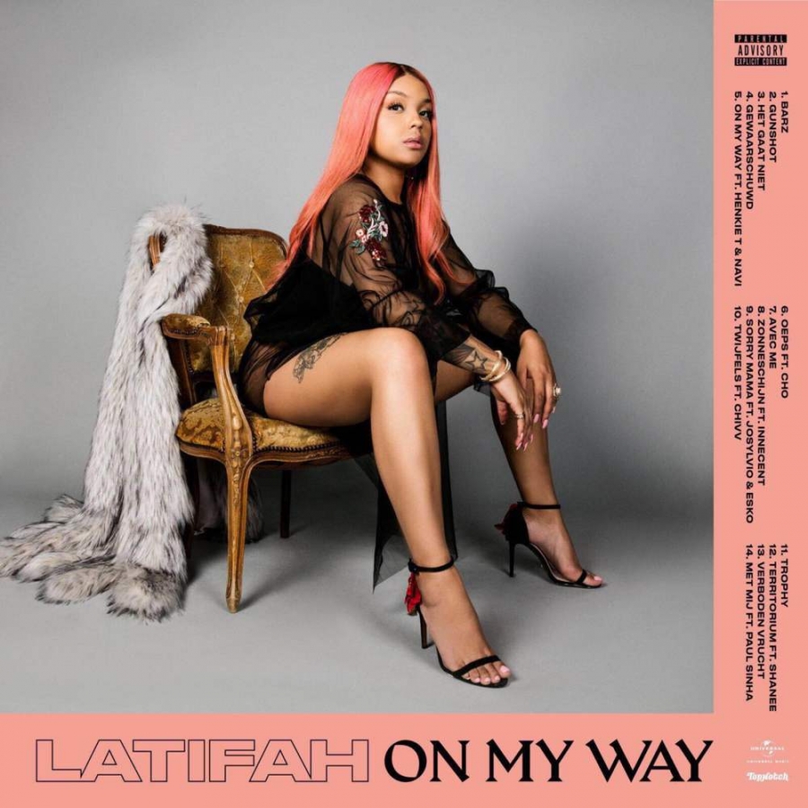 Latifah featuring Henkie T & NAVI — On My Way cover artwork