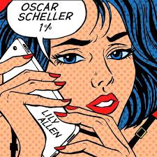 Oscar Scheller featuring Lily Allen — 1% cover artwork