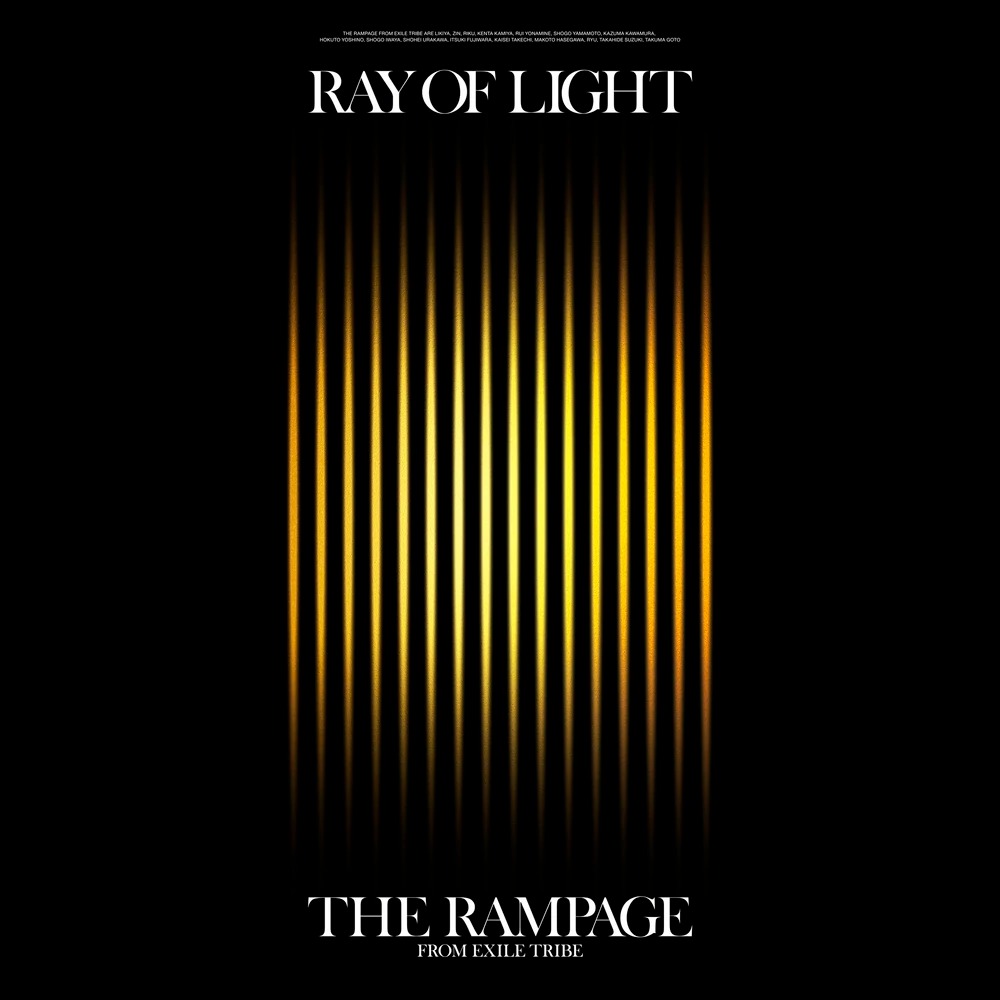THE RAMPAGE from EXILE TRIBE RAY OF LIGHT cover artwork