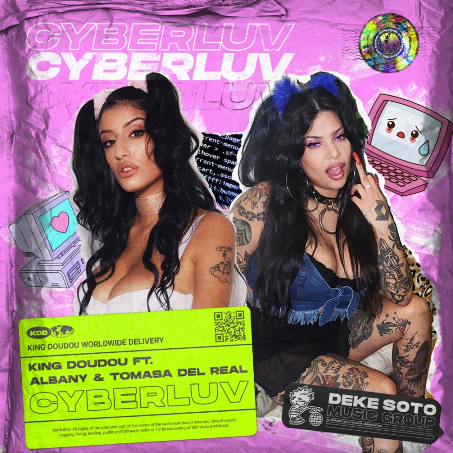 King Doudou, Albany, & Tomasa del Real Cyberluv cover artwork