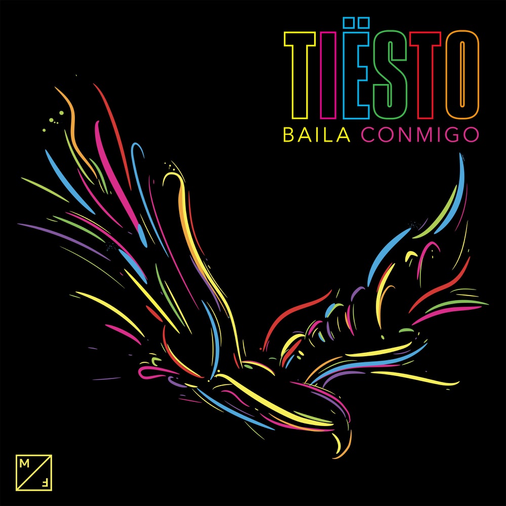 Tiësto — Baila Conmigo cover artwork