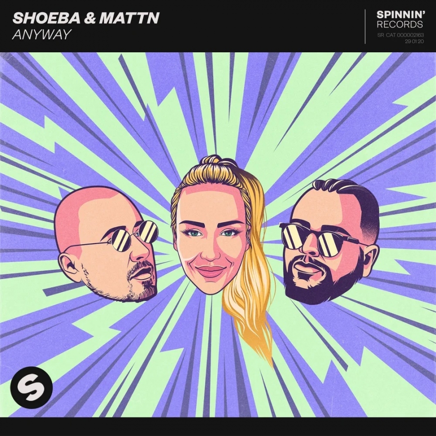 SHOEBA & MATTN Anyway cover artwork