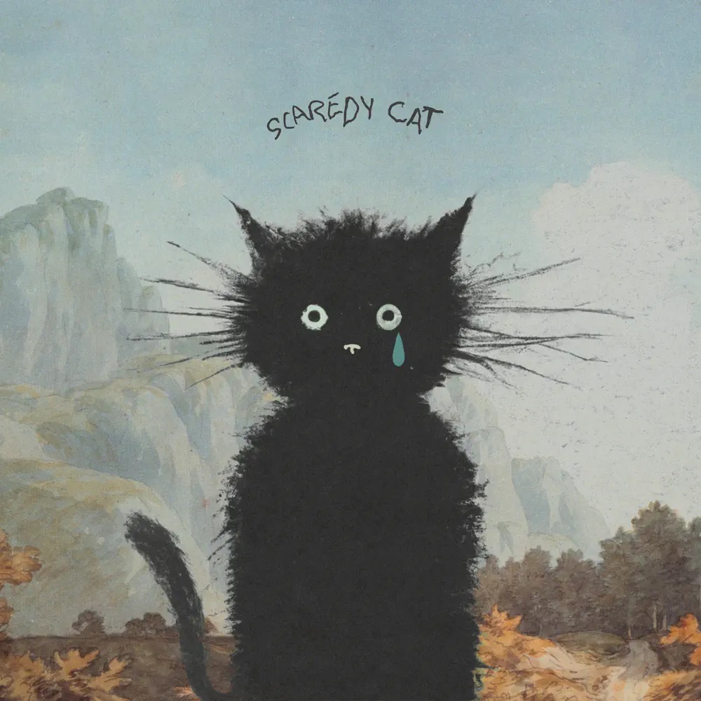 young friend scaredy cat - EP cover artwork