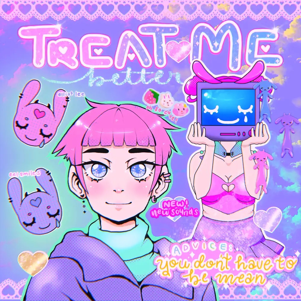 Elliot Lee featuring Eel Smiles — Treat Me Better cover artwork