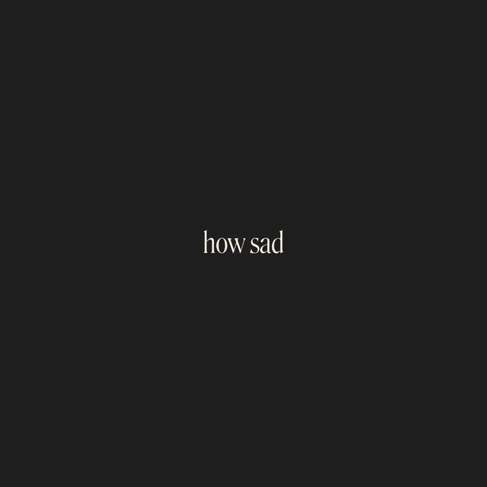 Janette King — How Sad cover artwork