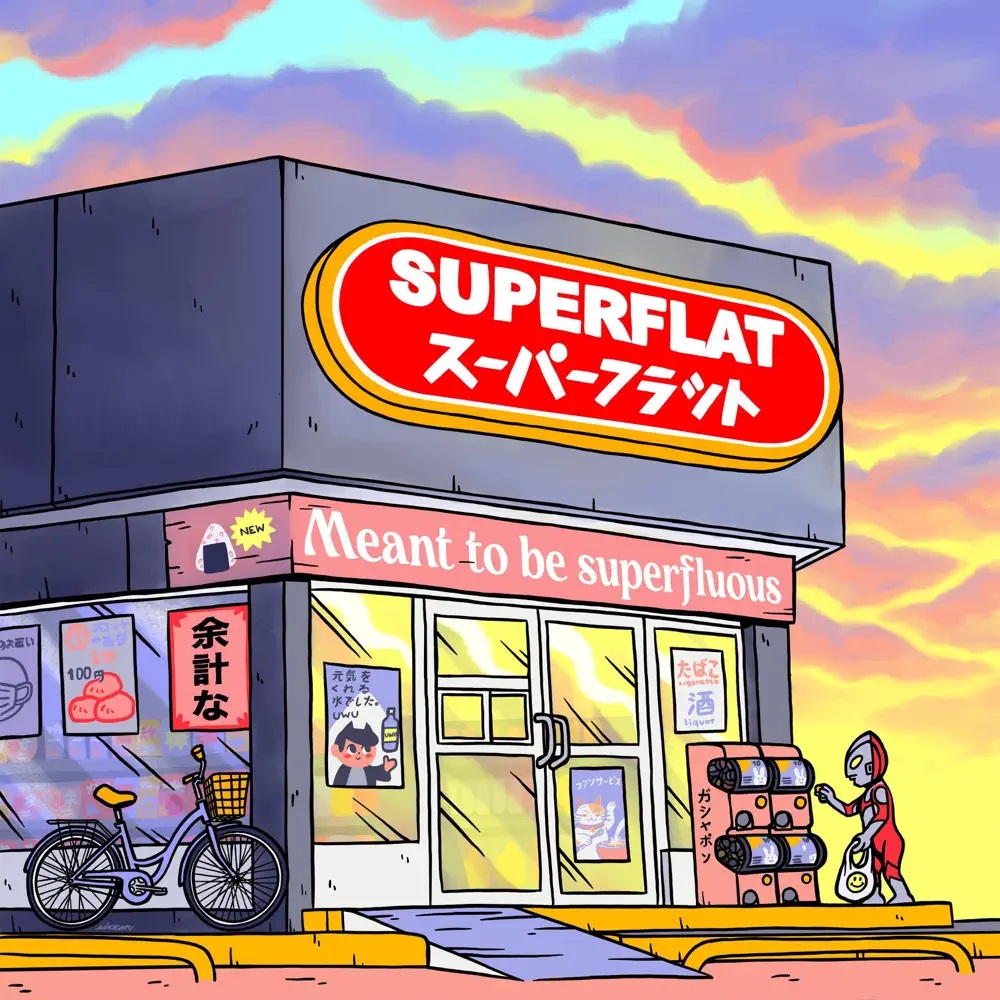 Superflat Meant To be Superfluous cover artwork