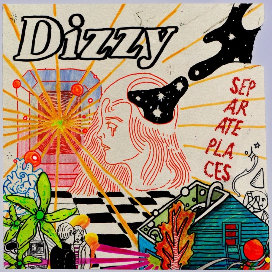 Dizzy featuring Luna Li — The Bird Behind The Drapes cover artwork