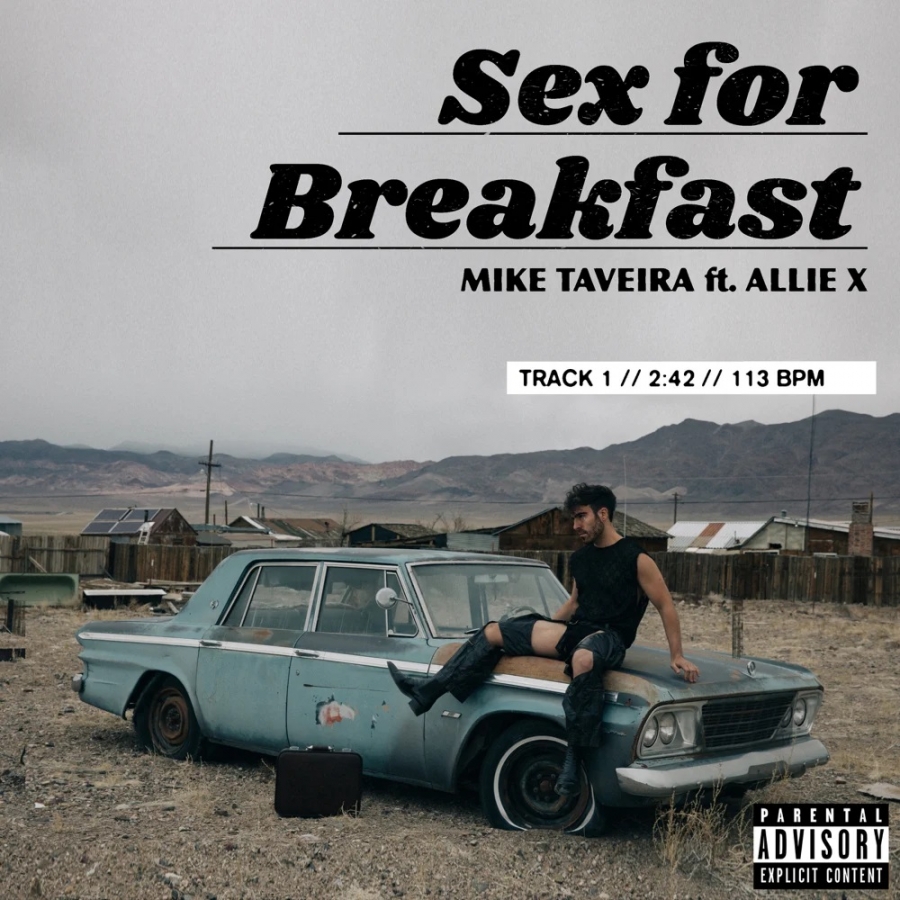 Mike Taveira featuring Allie X — Sex for Breakfast cover artwork