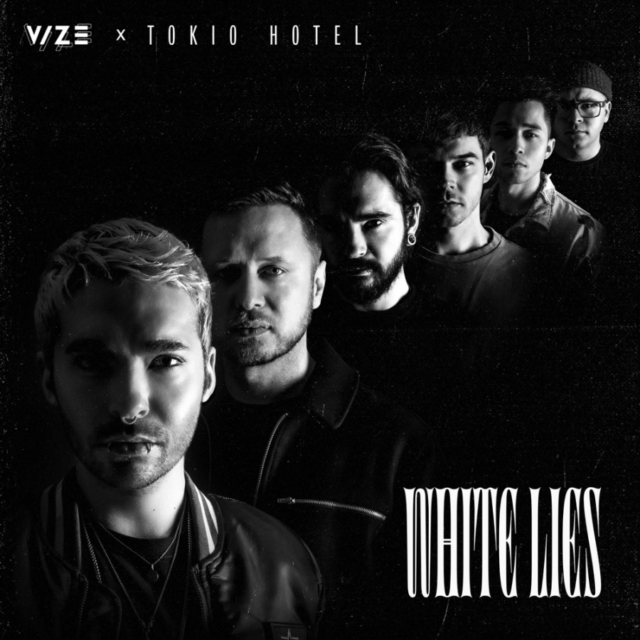 VIZE & Tokio Hotel White Lies cover artwork