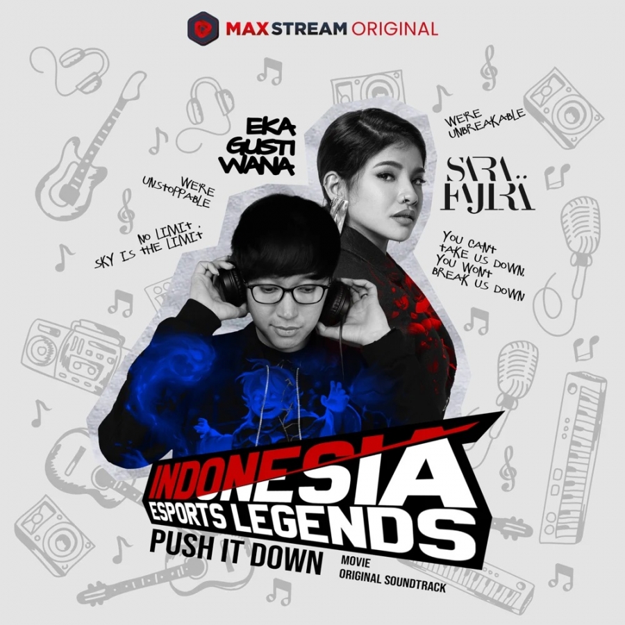 Eka Gustiwana & Sara Fajira — Push It Down cover artwork