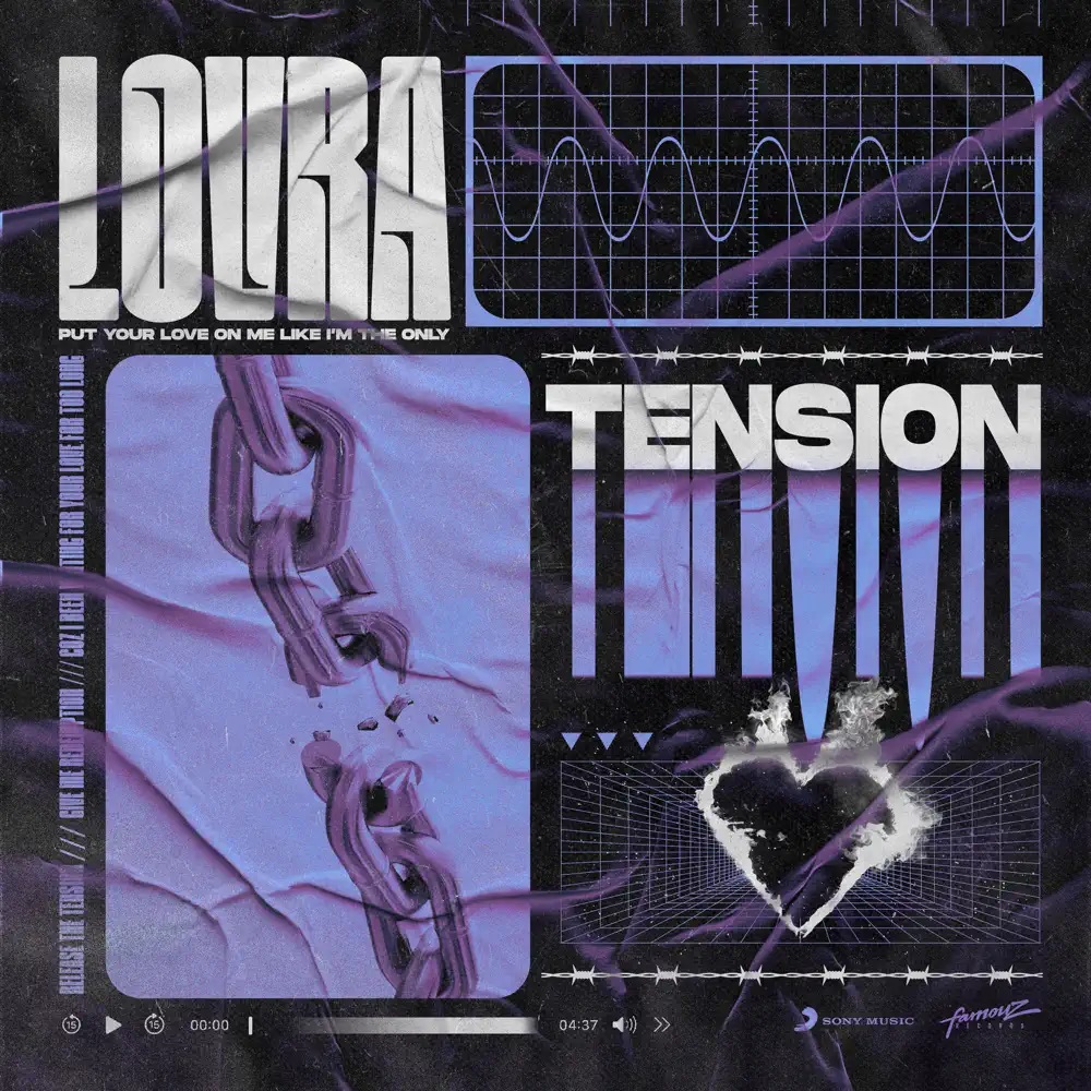 LOVRA featuring Mila Falls — Tension cover artwork