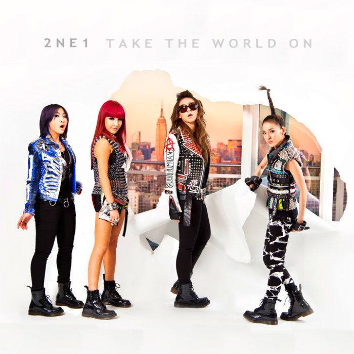 2NE1 featuring will.i.am — Take The World On cover artwork