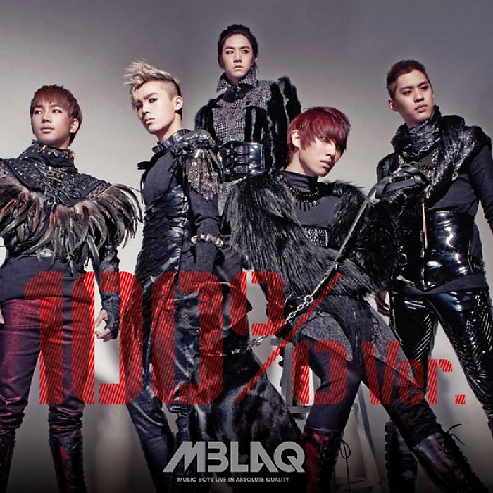 MBLAQ 100% Ver. cover artwork