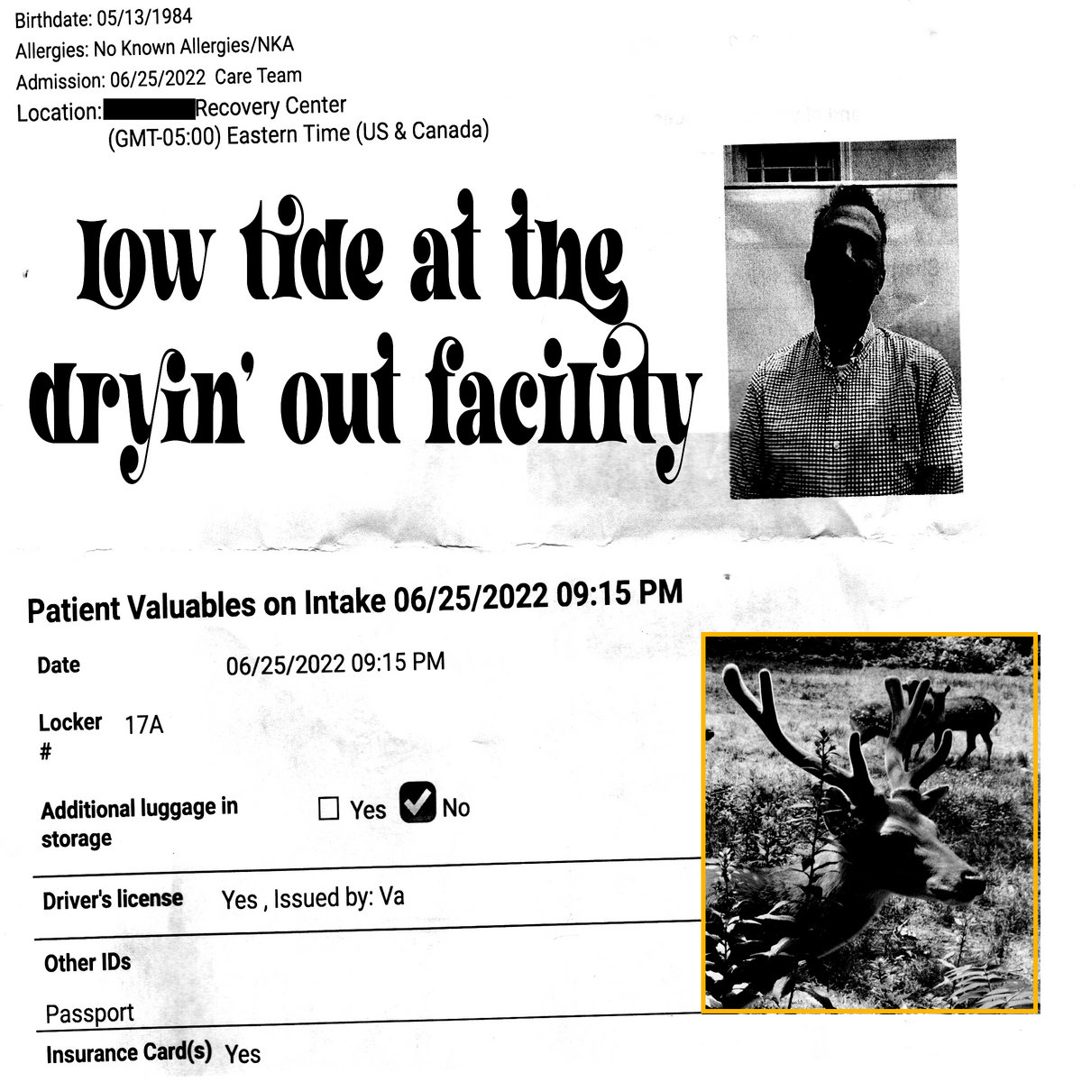 Lil Ugly Mane Low Tide at the Dryin&#039; Out Facility cover artwork