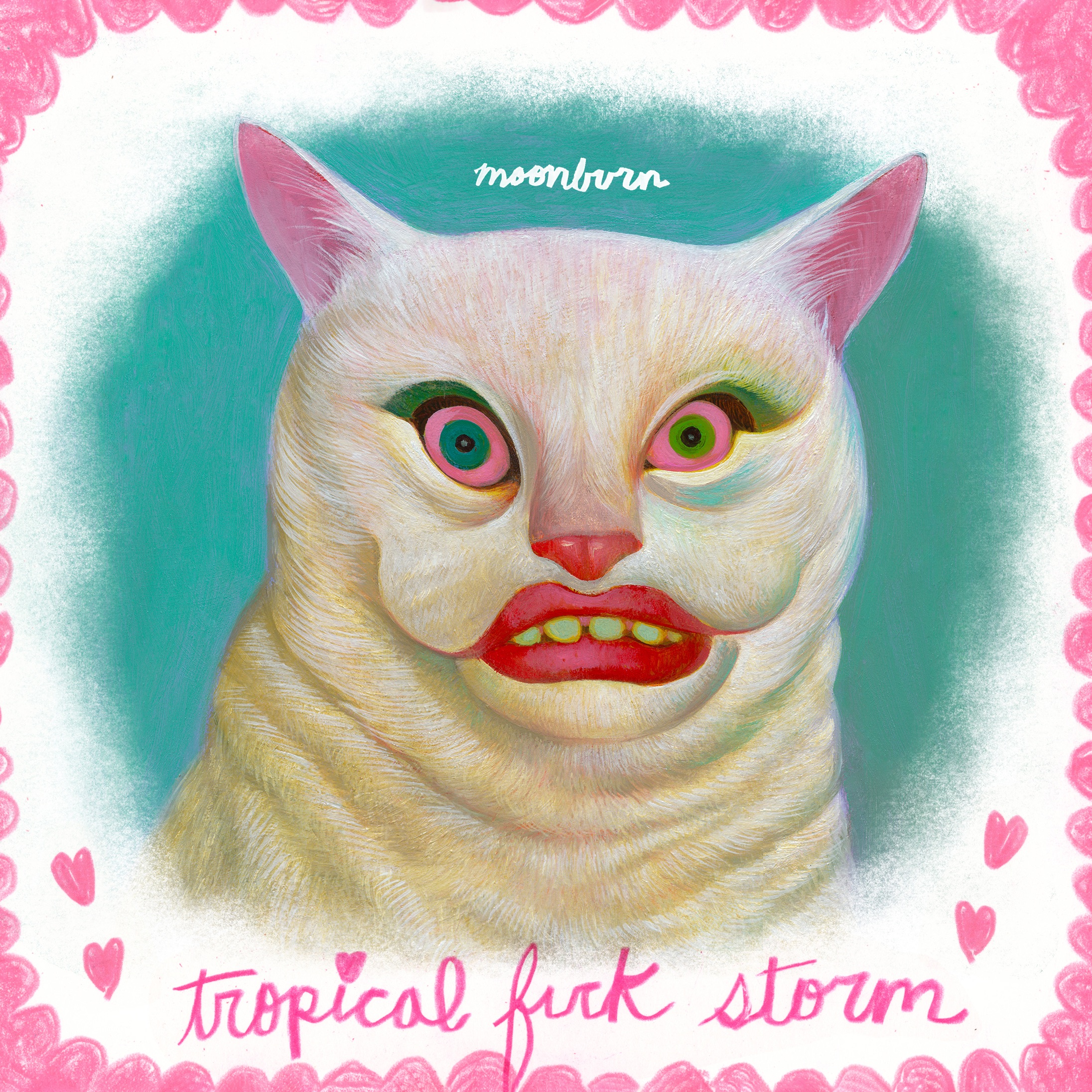 Tropical Fuck Storm Moonburn cover artwork