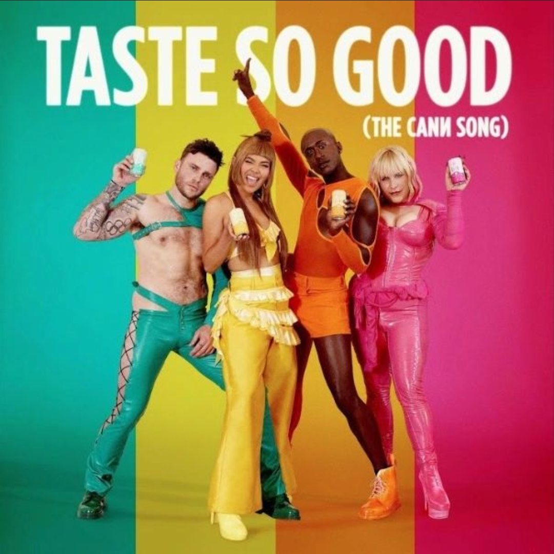 VINCINT, Hayley Kiyoko, MNEK, & Kesha — Taste So Good (The Cann Song) cover artwork