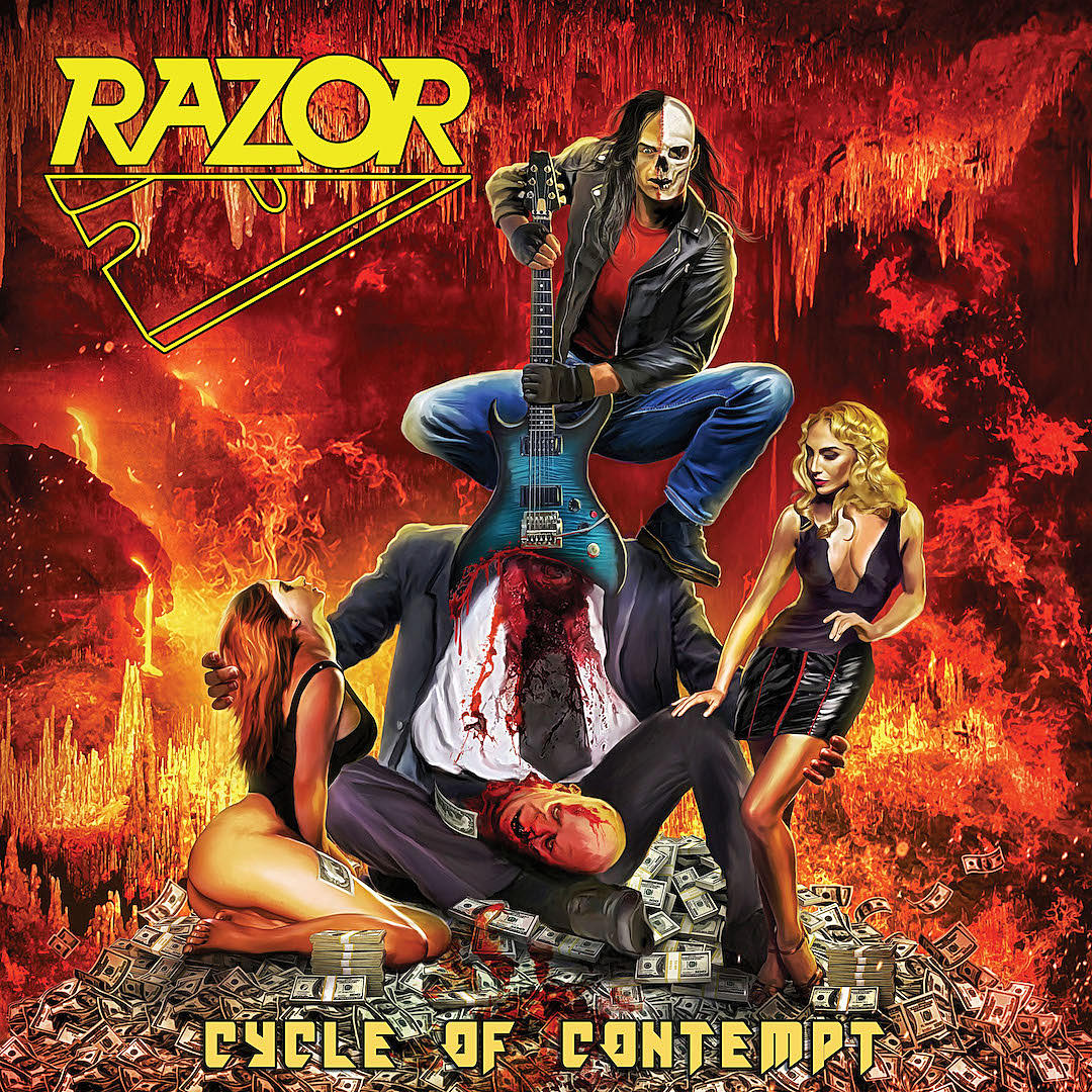 Razor — Flames of Hatred cover artwork
