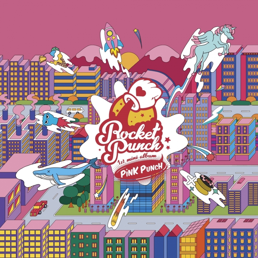 Rocket Punch — PINK PUNCH cover artwork