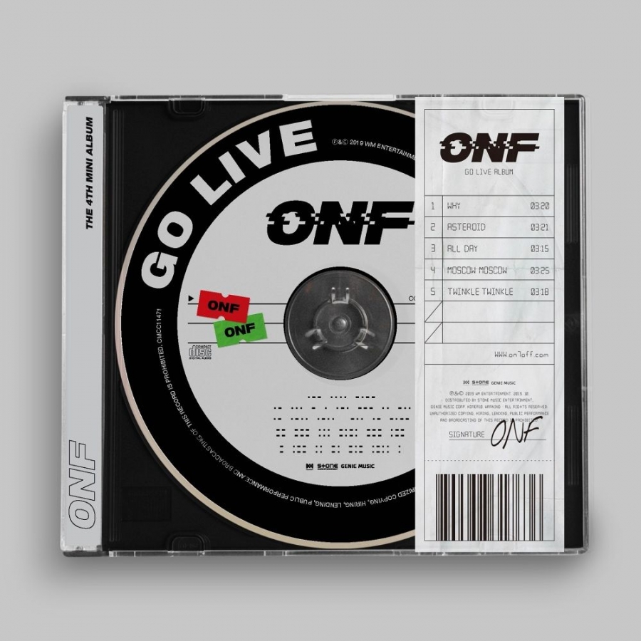 ONF GO LIVE cover artwork